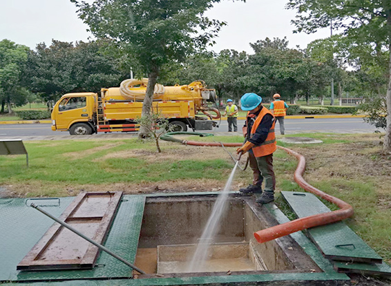 林周化油池清理