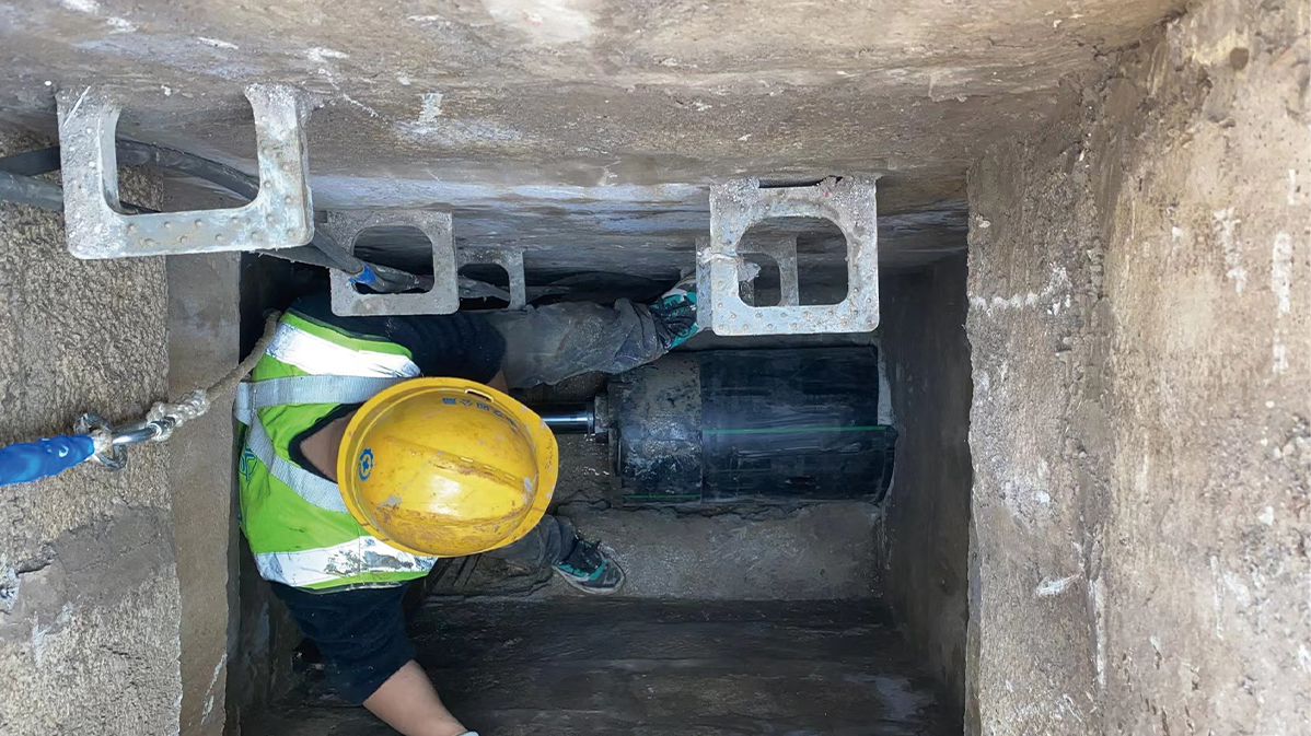 林周HDPE短管内衬法